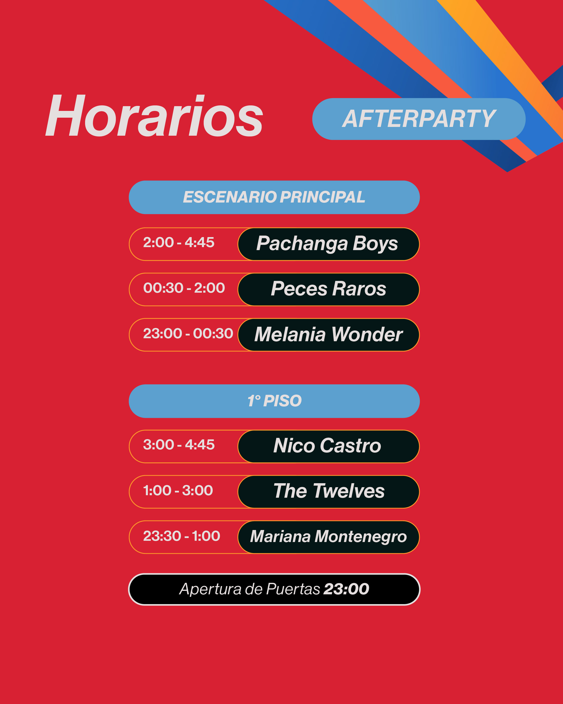 Ya están aquí los horarios de Fauna Primavera 2026